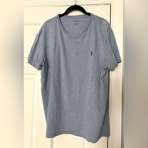 Polo by Ralph Lauren Blue/Gray Short Sleeve Tee